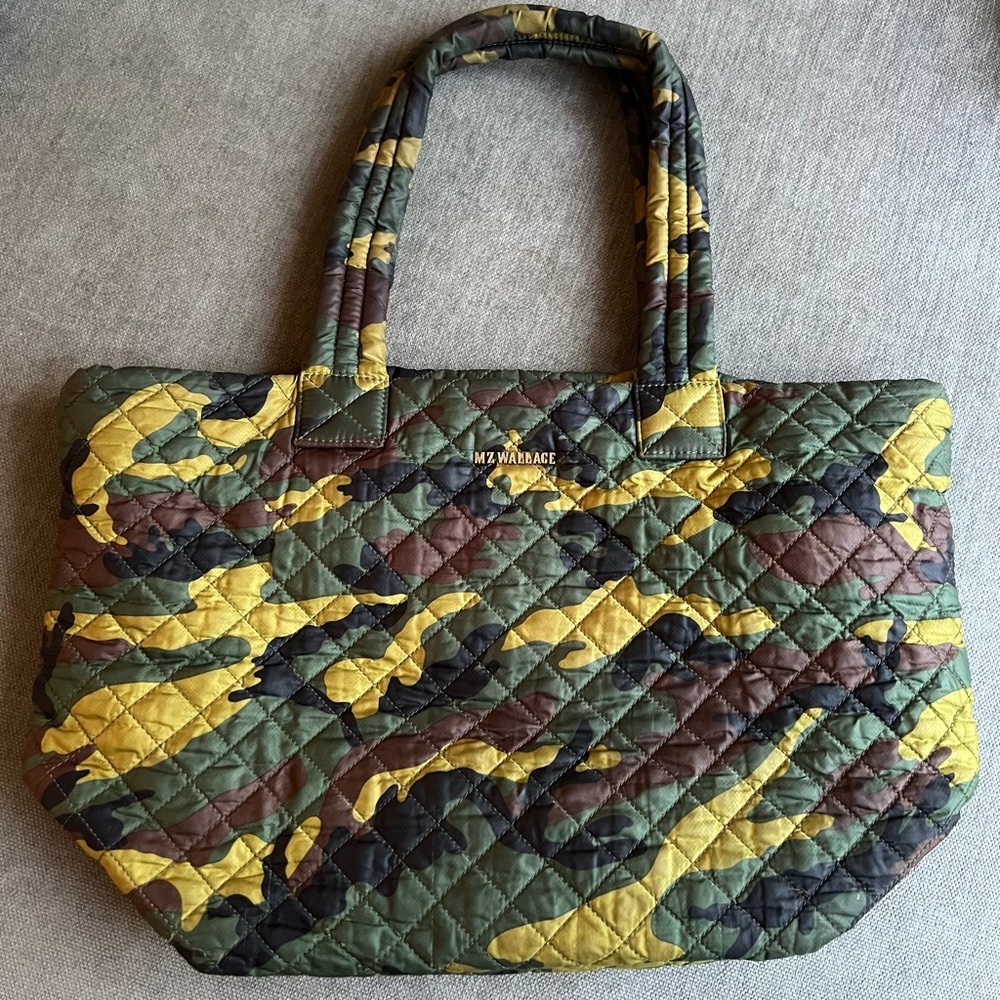 MZ WALLACE
Camouflage Quilted Tote